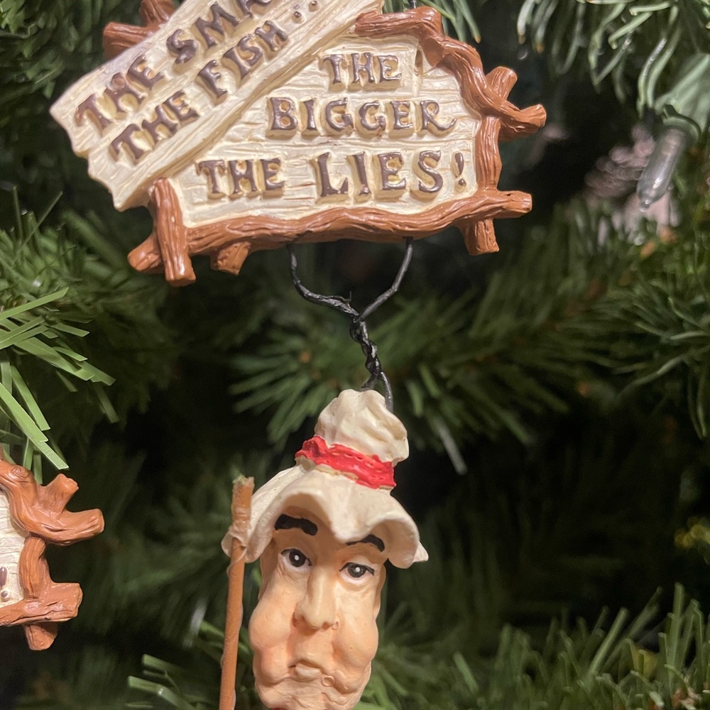 Fisherman Tree Ornament